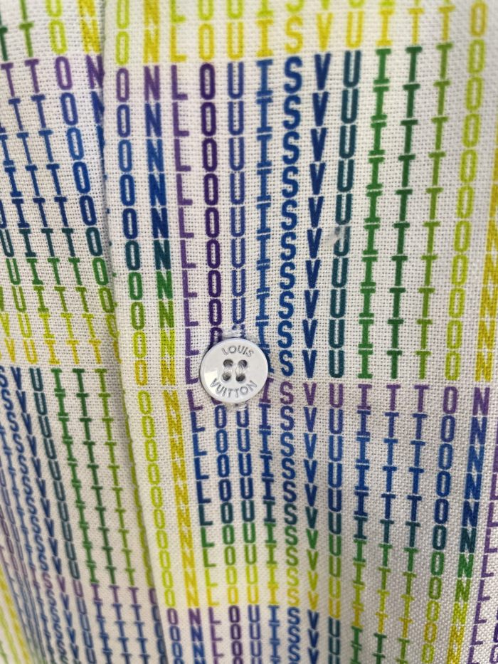 Louis Vuitton Graphic Printed Short-Sleeved Shirt