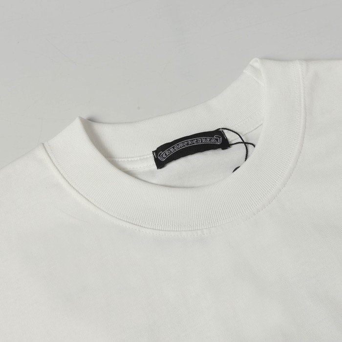 Chrome Hearts Sanskrit Cotton Short Sleeve T-Shirt