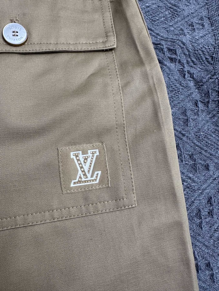 Louis Vuitton Cotton Cargo Shorts