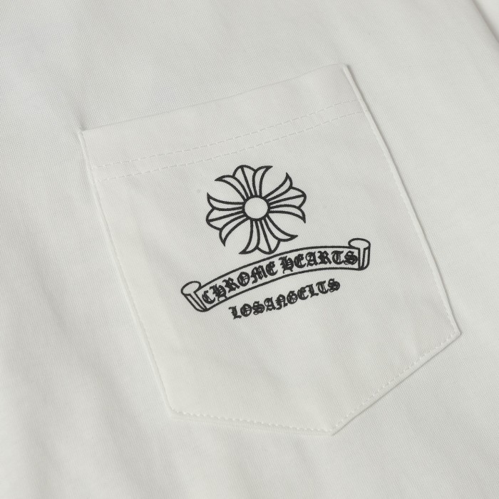 Chrome Hearts Sanskrit Cotton Short Sleeve T-Shirt