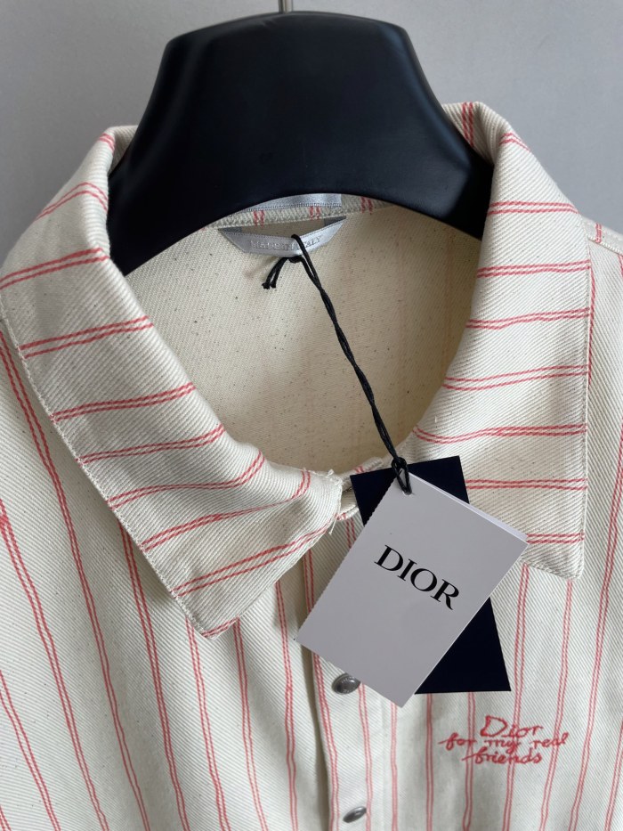 Dior Knitted Lapel Long-sleeved Jacket