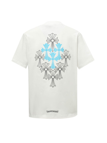 Chrome Hearts Sanskrit Cotton Short-sleeved T-shirt
