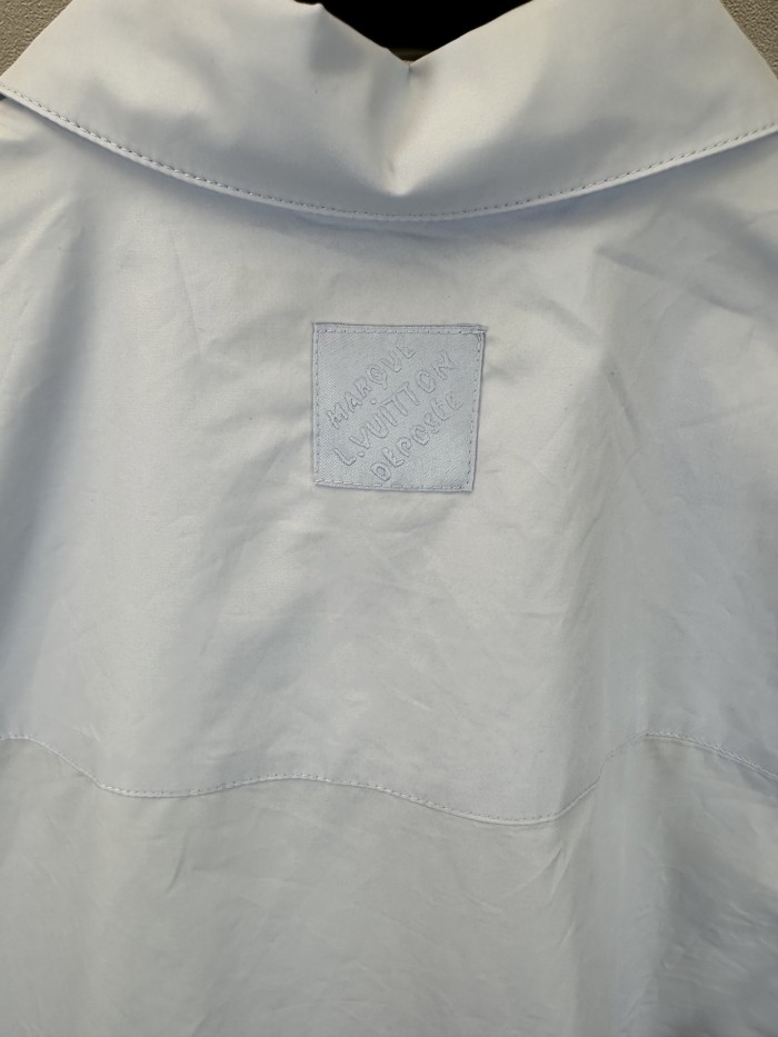 Louis Vuitton Rainbow Embroidered Short Sleeve Shirt