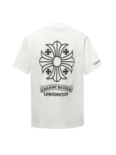 Chrome Hearts Sanskrit Cotton Short Sleeve T-Shirt