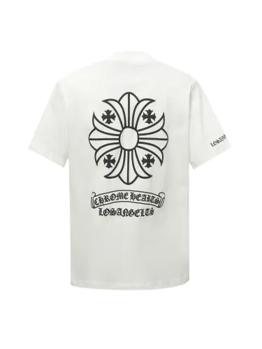 Chrome Hearts Sanskrit Cotton Short Sleeve T-Shirt