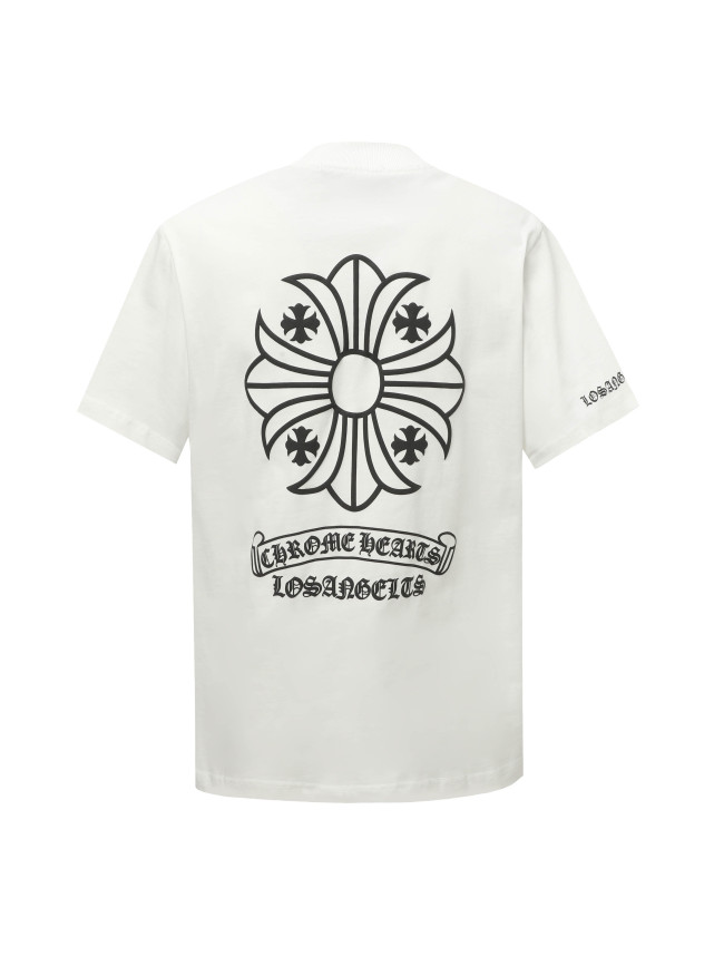 Chrome Hearts Sanskrit Cotton Short Sleeve T-Shirt