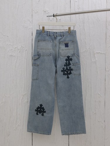Chrome Hearts Star Cross Work Jeans