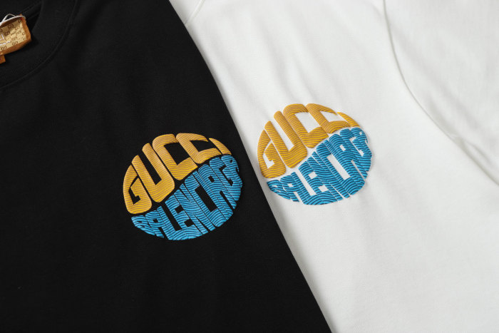 Gucci X Balenciaga logo T-shirt short sleeves
