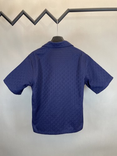 Gucci GG Jacquard Short Sleeved Shirt