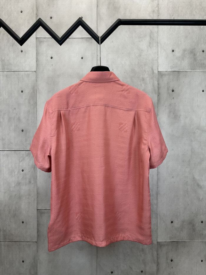 Louis Vuitton Silk Short Sleeved Shirt