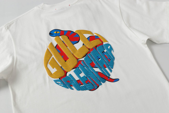 Gucci X Balenciaga logo T-shirt short sleeves