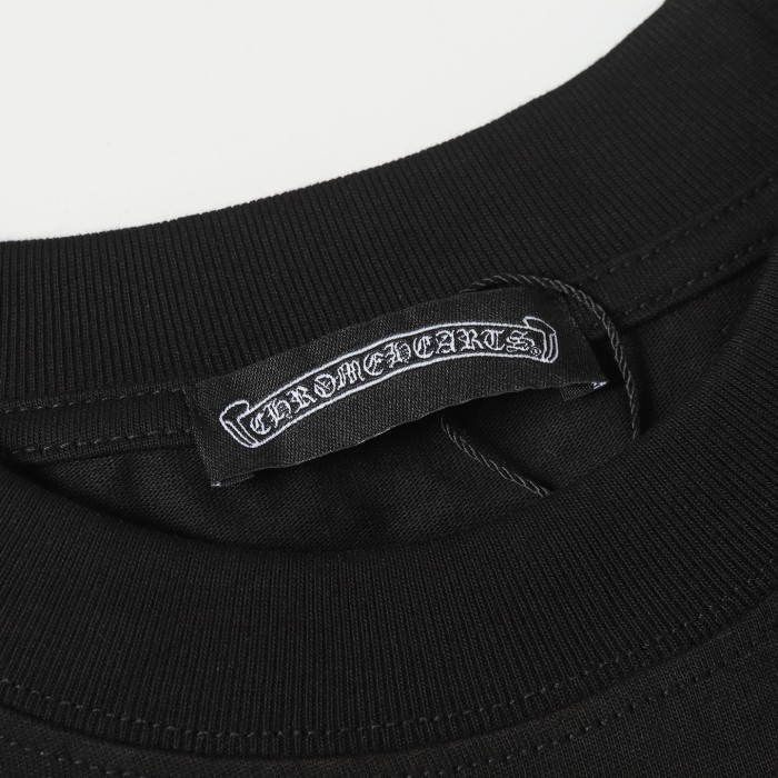 Chrome Hearts Sanskrit Cotton Short-sleeved T-shirt