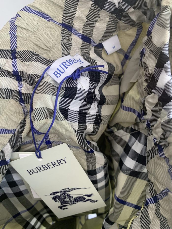 Burberry Check Horse Embroidered Shorts