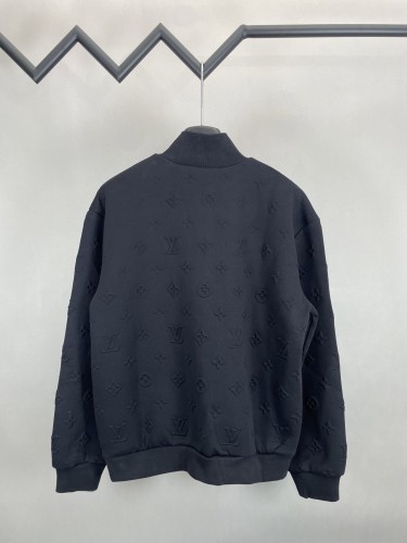 Louis Vuitton Embossed Monogram Jersey Tracksuit Top