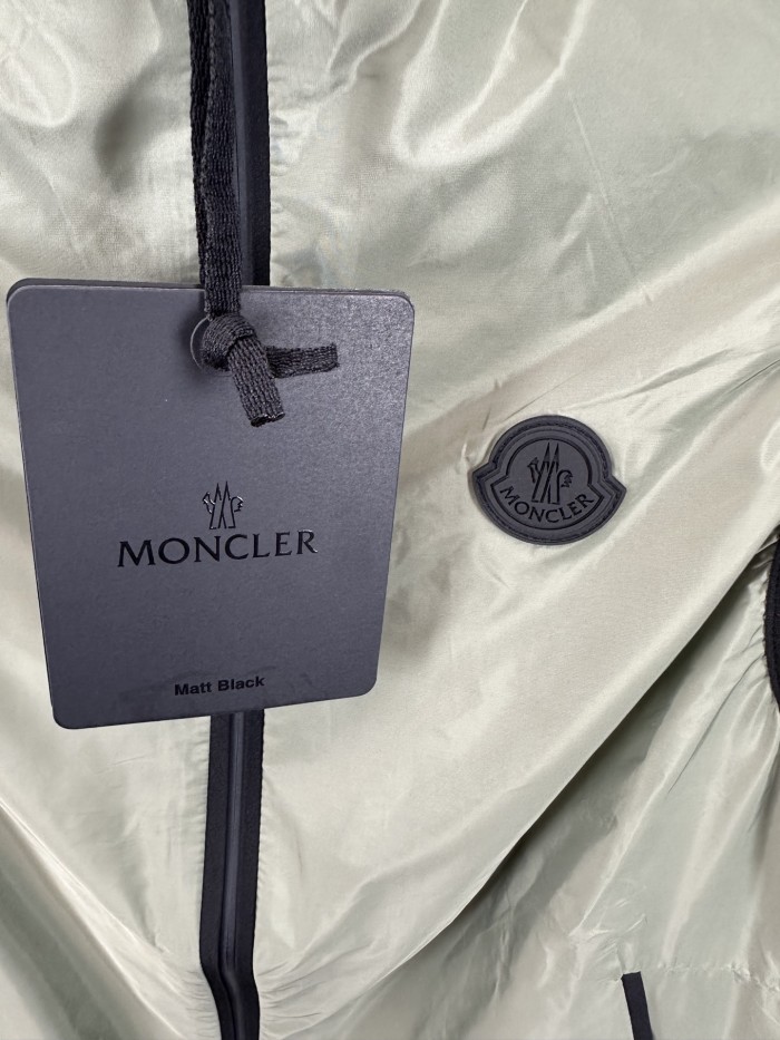 MONCLER Hooded Reflective Printed Vest