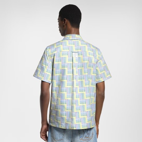 Louis Vuitton Graphic Printed Short-Sleeved Shirt