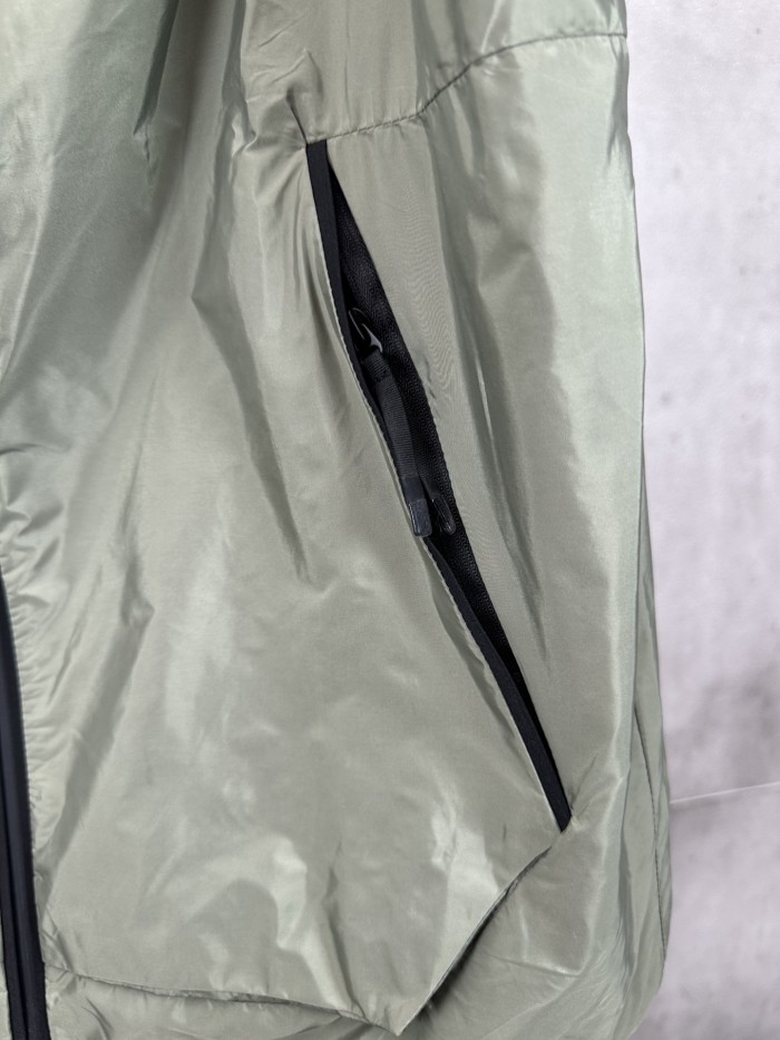 MONCLER Hooded Reflective Printed Vest