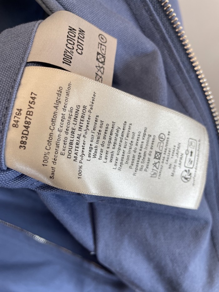Dior Logo Embroidered Print Hooded Sweatshirt Jacket