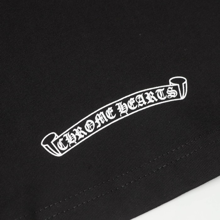 Chrome Hearts Sanskrit Cotton Short-sleeved T-shirt