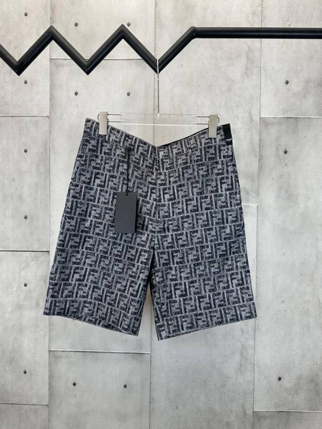 FENDI LOGO FF Jacquard Shorts