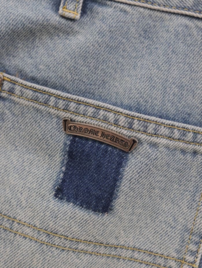 Chrome Hearts Star Cross Work Jeans