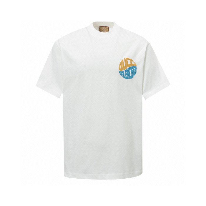 Gucci X Balenciaga logo T-shirt short sleeves
