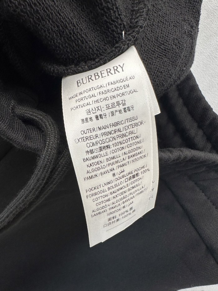 BURBERRY Cotton Warhorse Patch Shorts