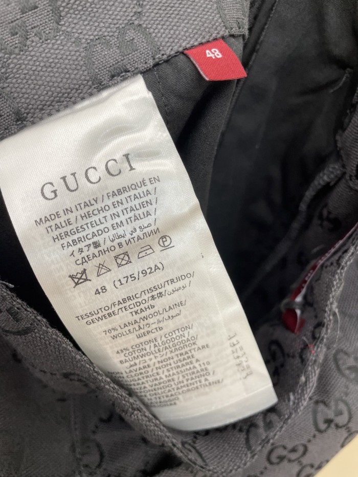 Gucci Canvas Cotton-blend Bermuda Shorts