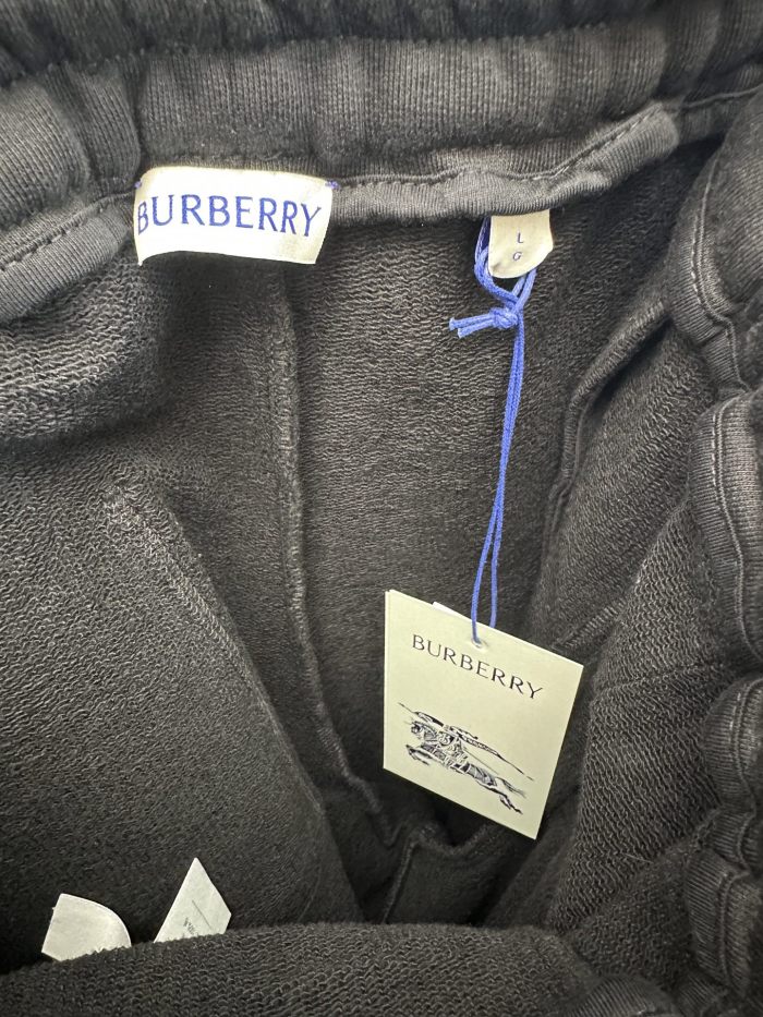 BURBERRY Cotton Warhorse Patch Shorts