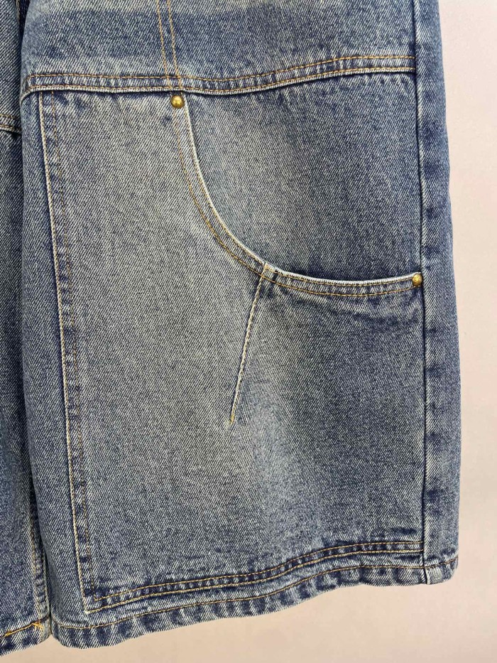LOUIS VUITTON Denim Workwear Shorts