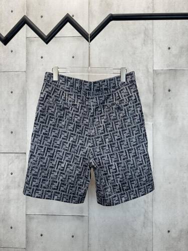 FENDI LOGO FF Jacquard Shorts