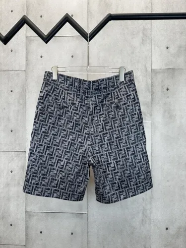 FENDI LOGO FF Jacquard Shorts