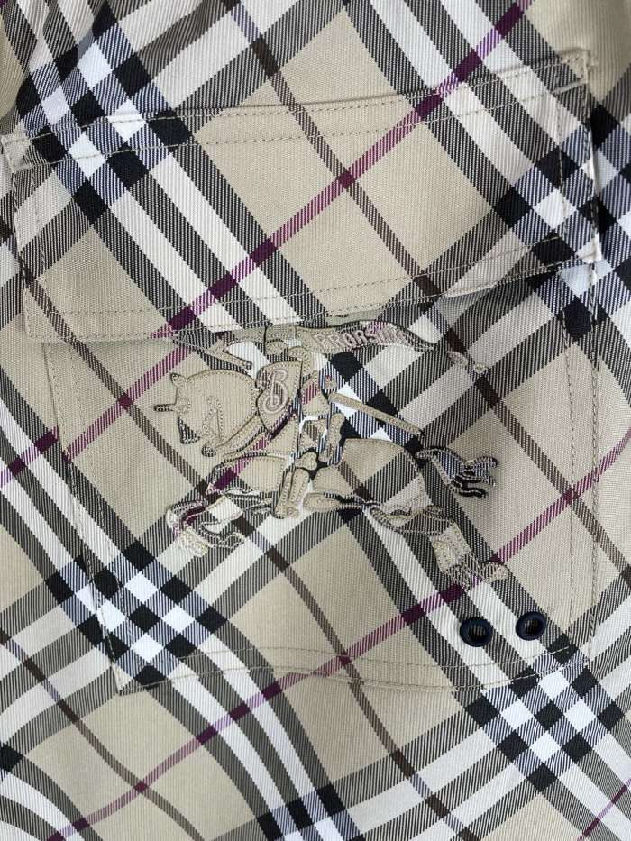 Burberry Check Horse Embroidered Shorts
