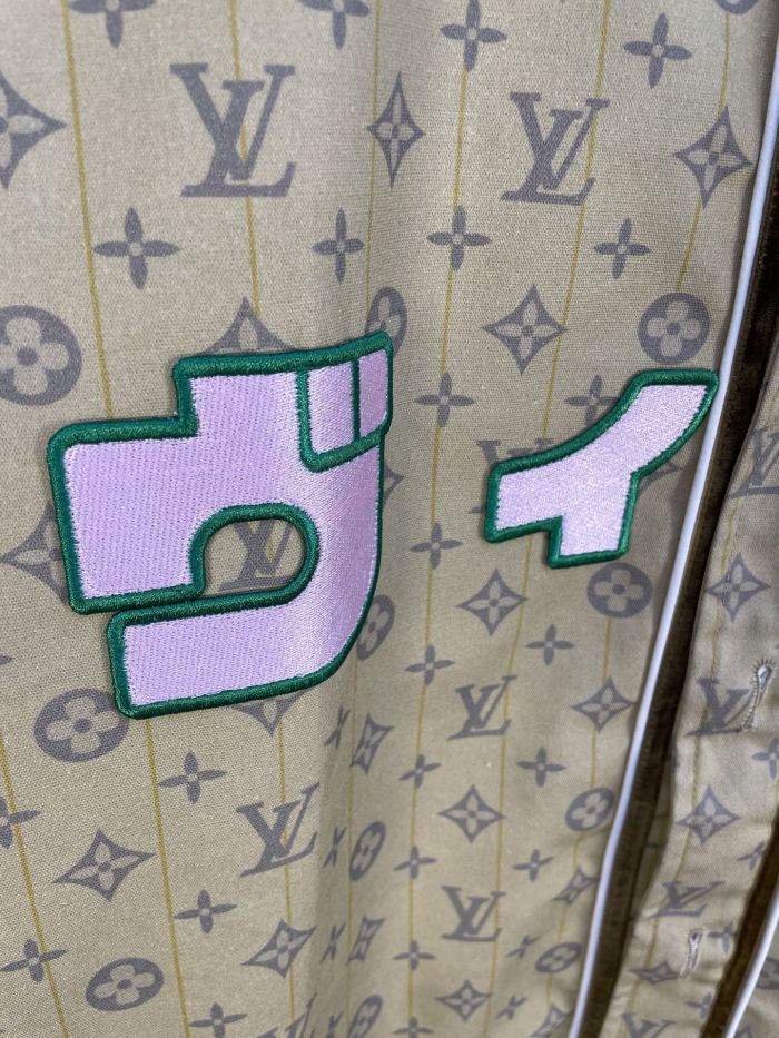 Louis Vuitton Knitted Baseball Short Sleeve Shirt