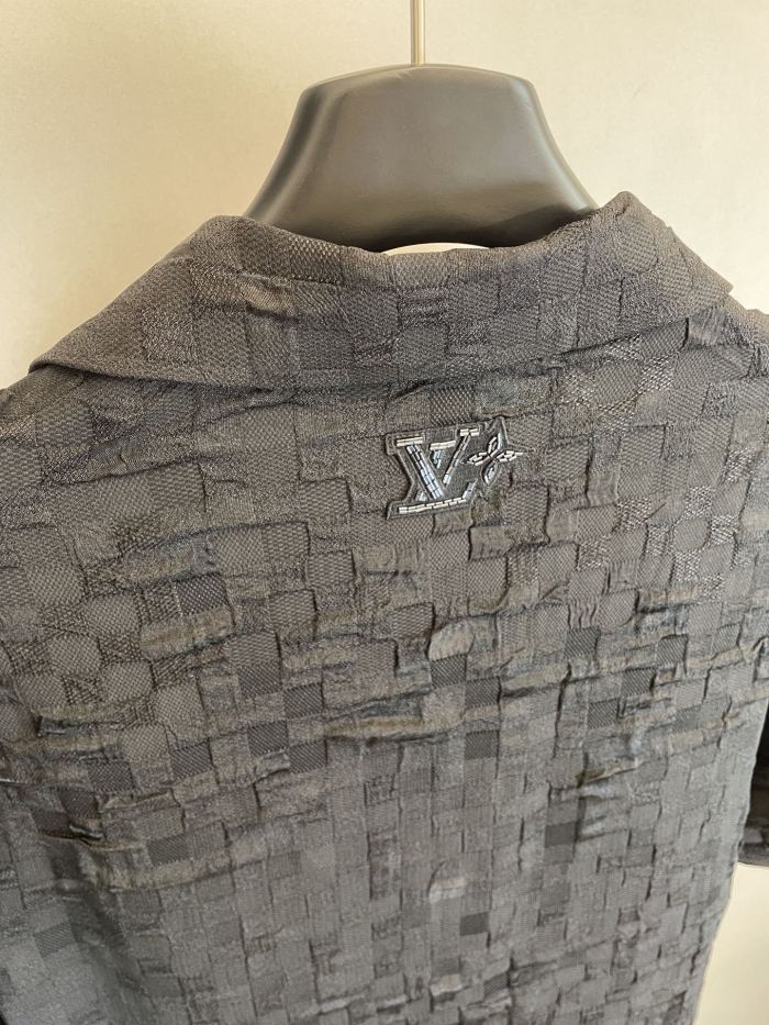 Louis Vuitton Graphic Jacquard Short-Sleeved