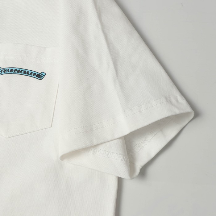 Chrome Hearts Sanskrit Cotton Short-sleeved T-shirt
