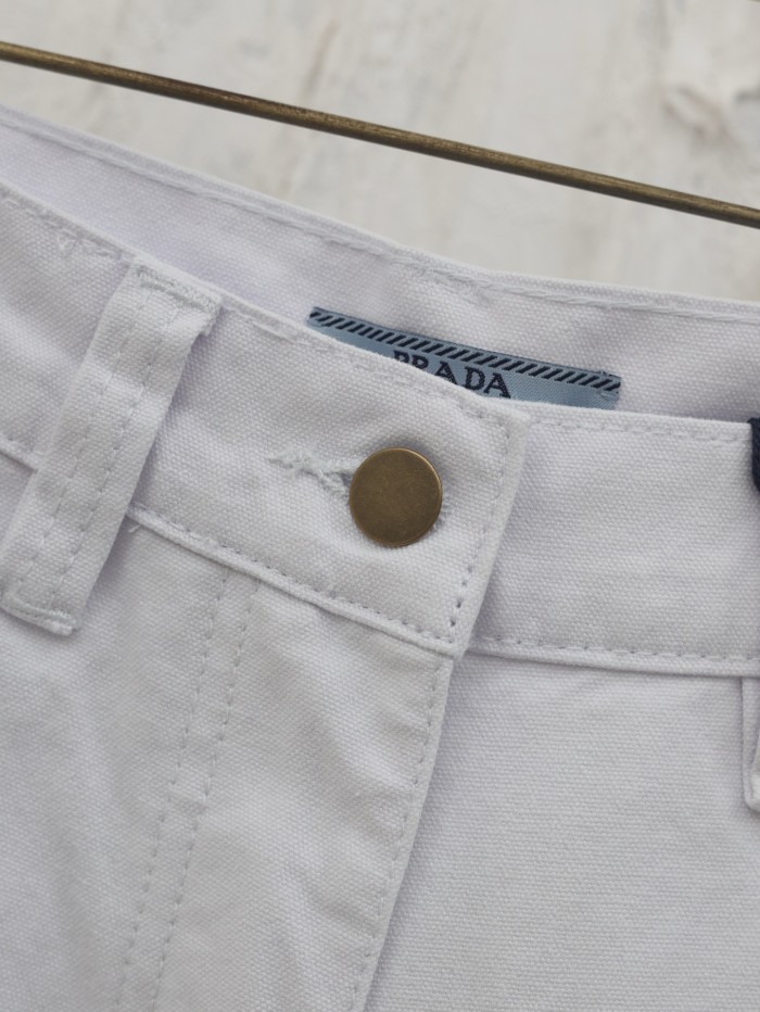 Prada Old Canvas Pants