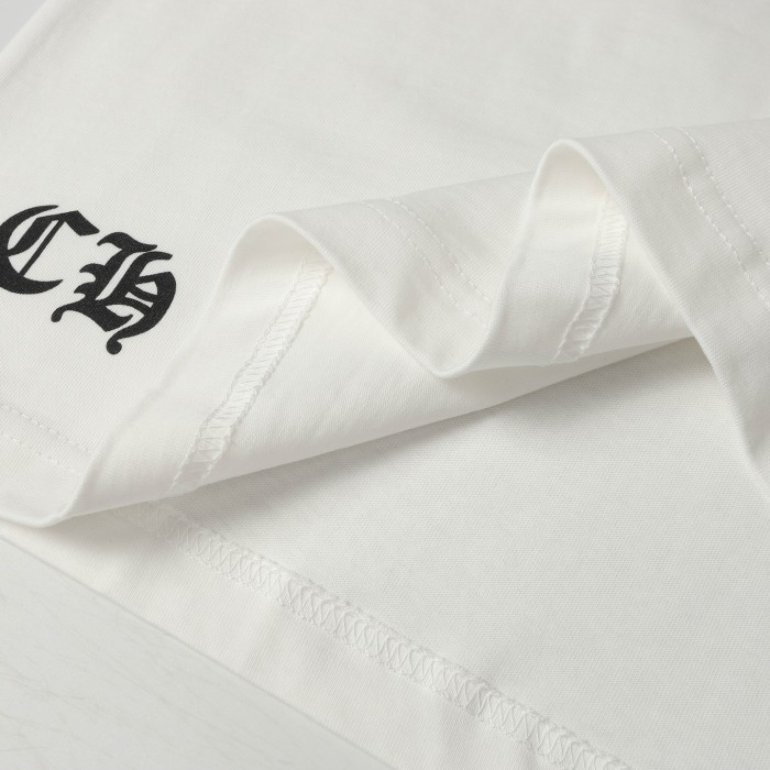 Chrome Hearts Sanskrit Cotton Short Sleeve T-Shirt