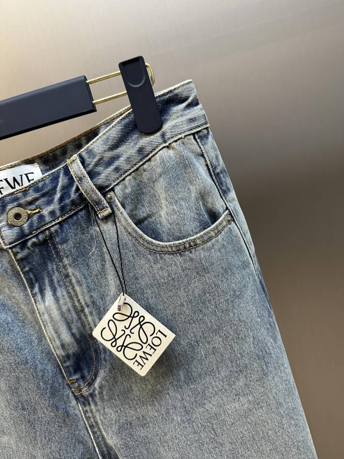 LOEWE Anagram Barrel Jeans