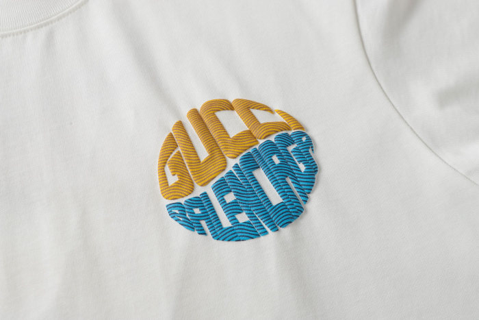 Gucci X Balenciaga logo T-shirt short sleeves