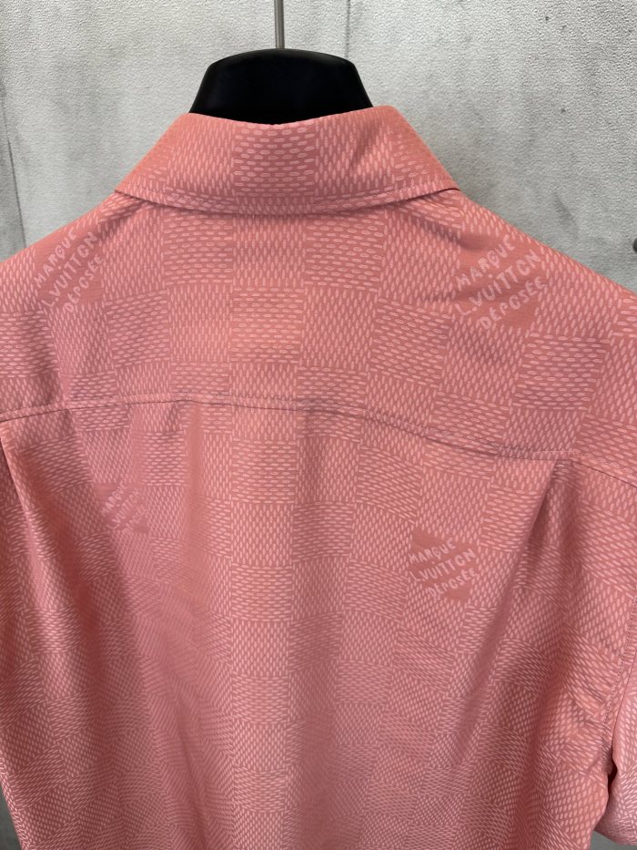 Louis Vuitton Silk Short Sleeved Shirt