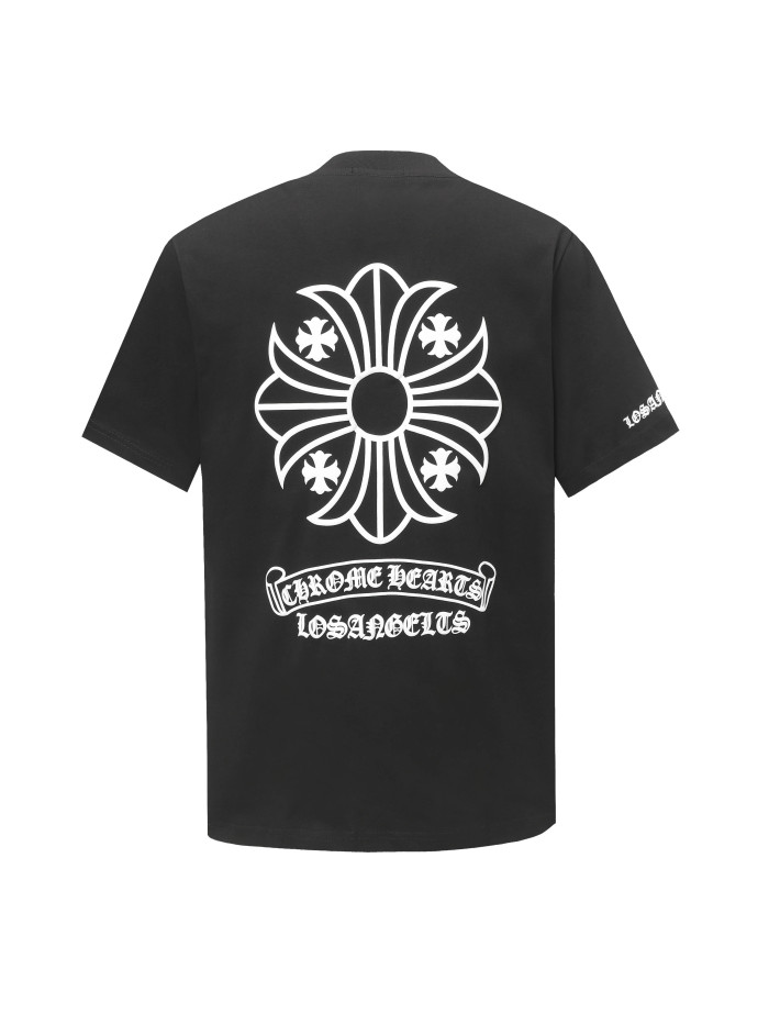Chrome Hearts Sanskrit Cotton Short Sleeve T-Shirt