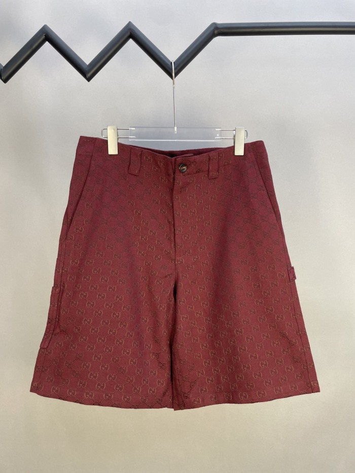 Gucci Canvas Cotton-blend Bermuda Shorts