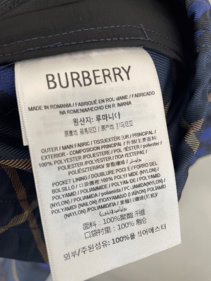 Burberry Check Horse Embroidered Shorts