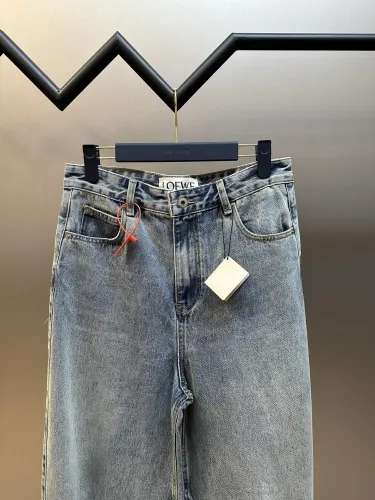 LOEWE Anagram Barrel Jeans