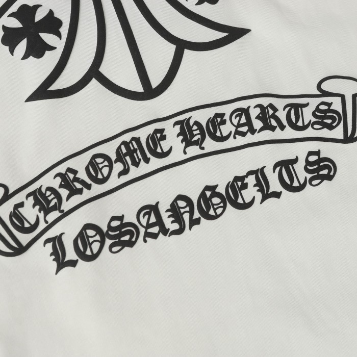 Chrome Hearts Sanskrit Cotton Short Sleeve T-Shirt