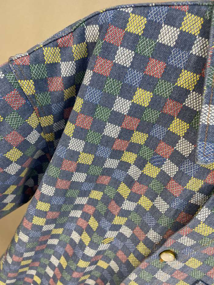 Louis Vuitton Damier Chambray Short-Sleeved Shirt