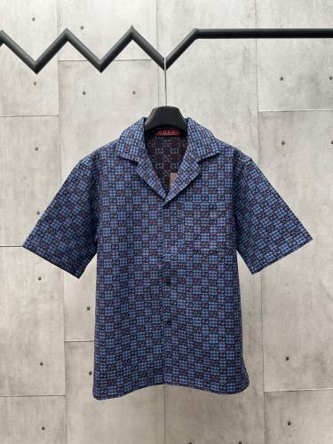 Gucci GG Check Short Sleeved Shirt