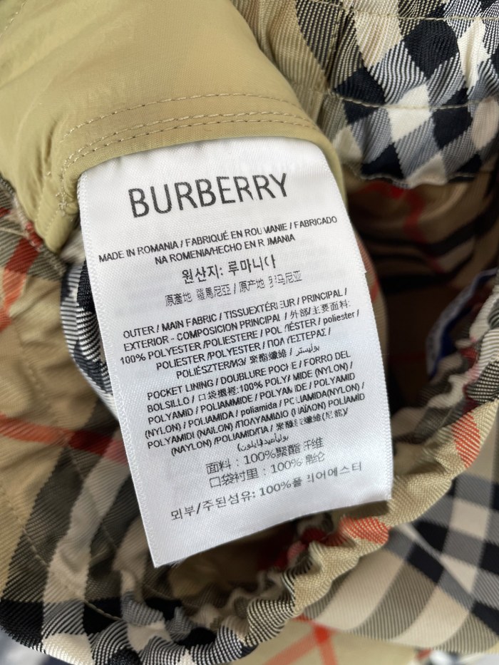 Burberry Check Horse Embroidered Shorts