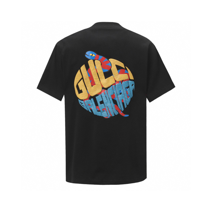 Gucci X Balenciaga logo T-shirt short sleeves